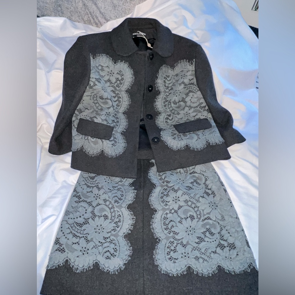 DOLCE & GABBANA  Blazer & Skirt 2 Piece Suit NEVER WORN